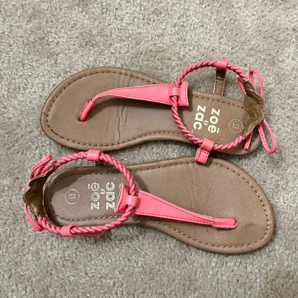 Bow-tied Flip Flop Sandals - Picture 2 of 4